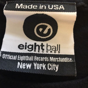 Eightball Records Shirts - Eightball Records Woodstock 69 Black XL T-Shirt Eightball Records Shirts - Eightball Records Woodstock 69 Black XL T-Shirt